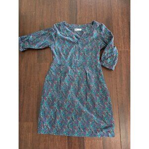 Beautiful Seasalt Cornwall Women's size 12 Paxton Dress light cord 3/4 sleeve